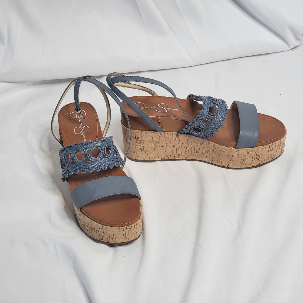 Jessica Simpson Callri Wedge Sandal sz 11